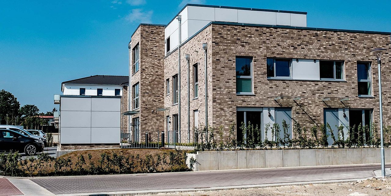 Das Mehrparteienhaus der Rotenburger Werke für Menschen mit und ohne Behinderung in Soltau