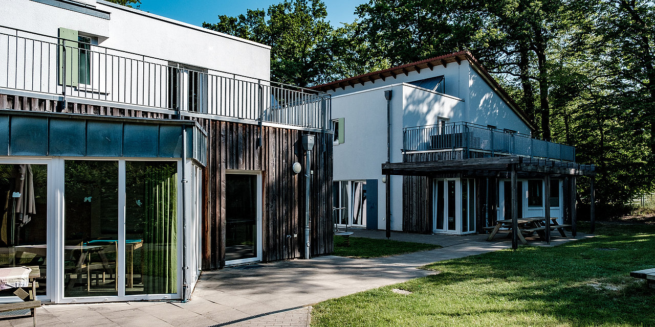 Das Haus mit Garten der Rotenburger Werke für Kinder und Jugendliche in Falkenburg